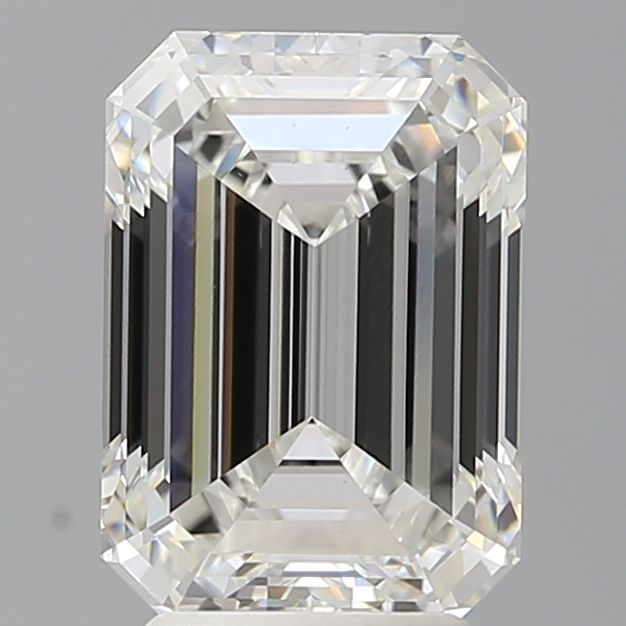 3.60 ct. emerald Lab Grown Diamond front image