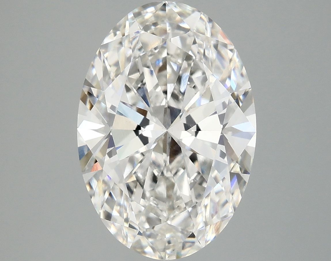 4.08 ct. oval Lab Grown Diamond front image
