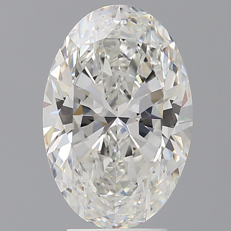 4.08 ct. oval Lab Grown Diamond front image