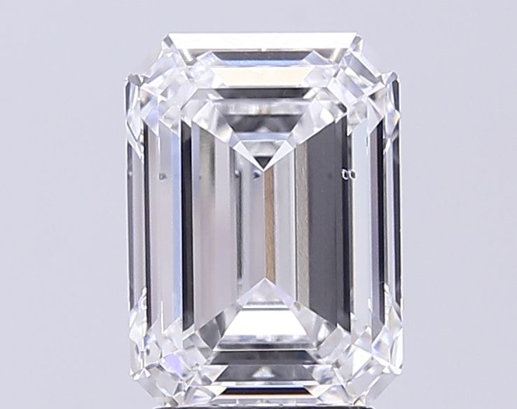 3.55 ct. emerald Lab Grown Diamond front image