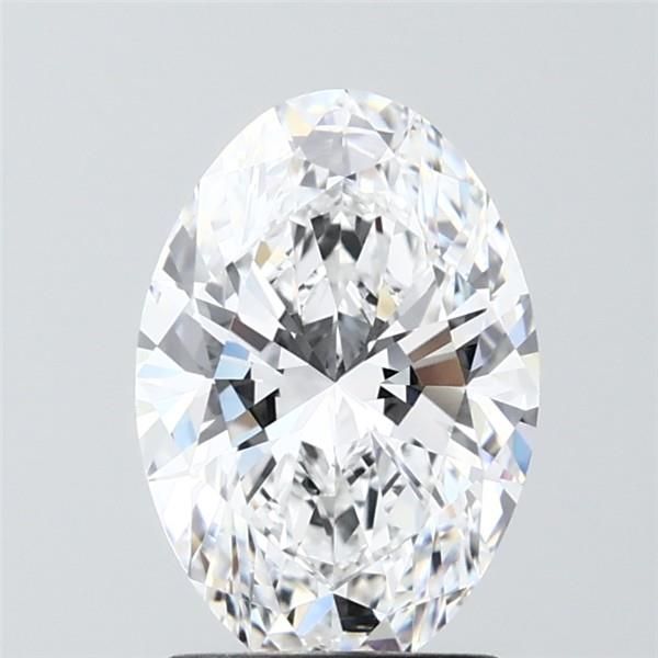 2.02 ct. oval Lab Grown Diamond front image