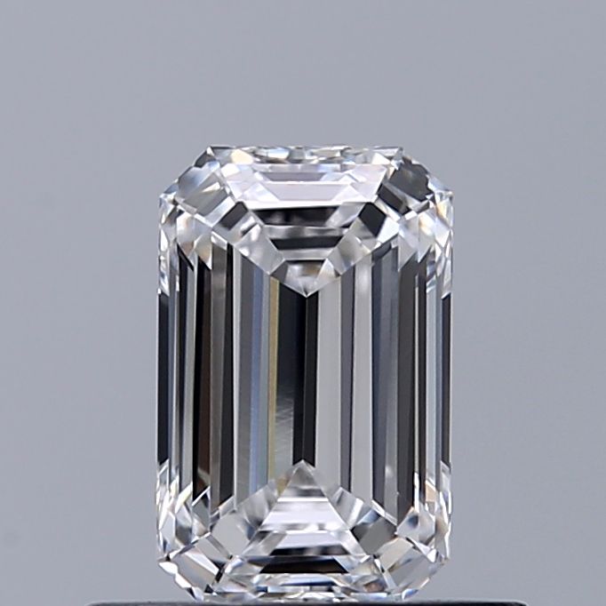 0.65 ct. emerald Lab Grown Diamond front image