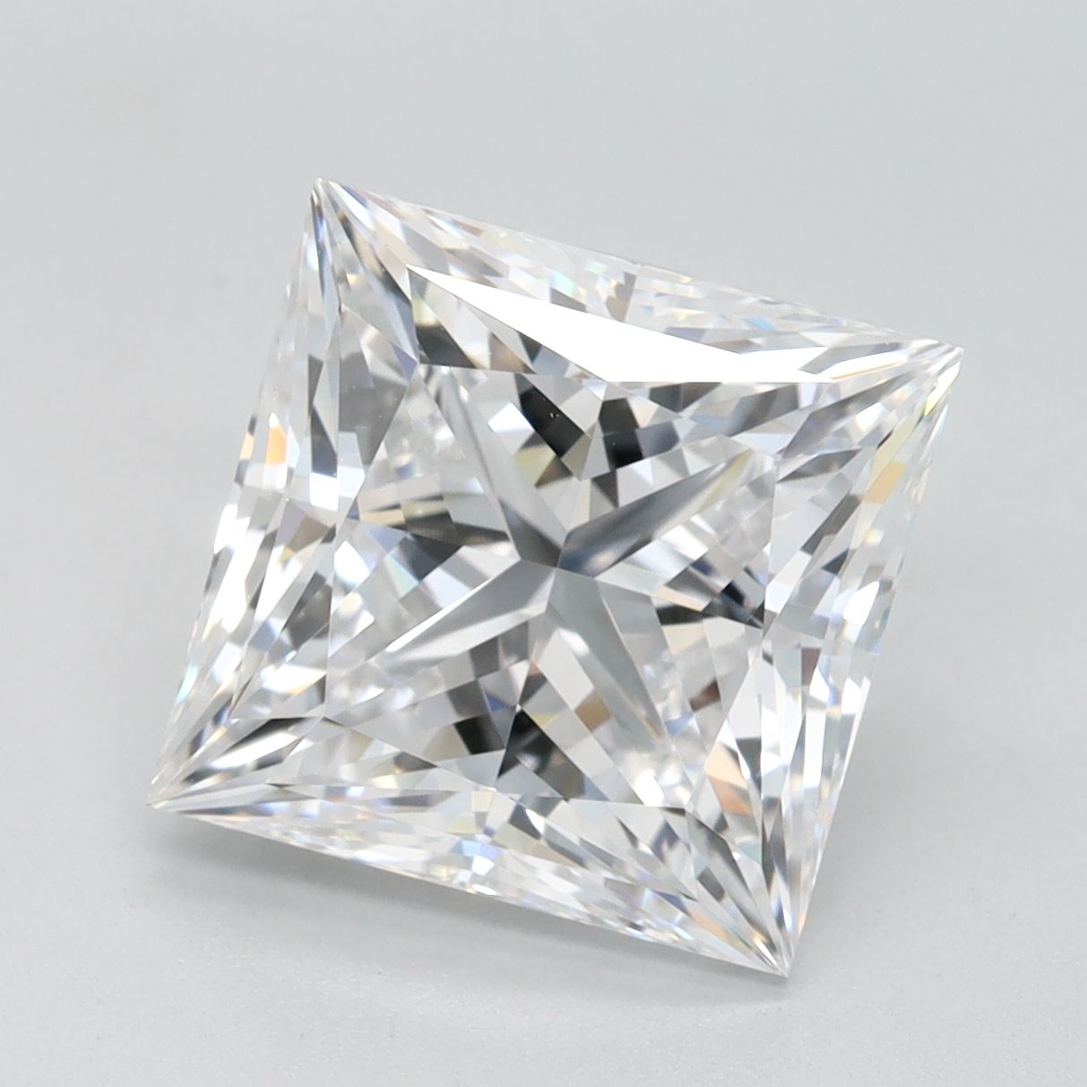 4.05 ct. princess Lab Grown Diamond front image