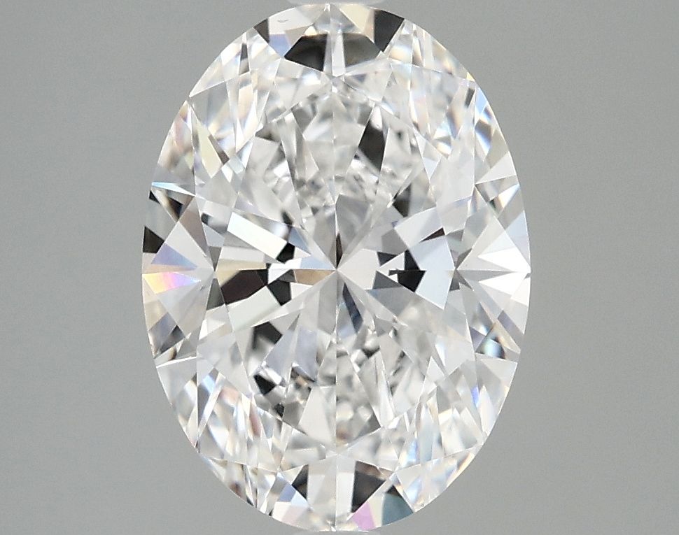 3.01 ct. oval Lab Grown Diamond front image