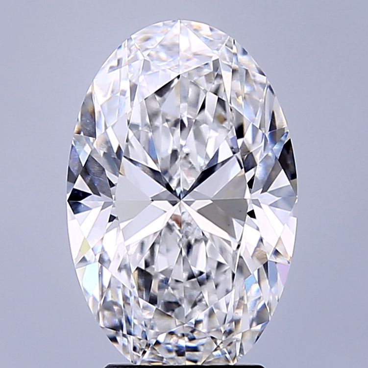 3.64 ct. oval Lab Grown Diamond front image