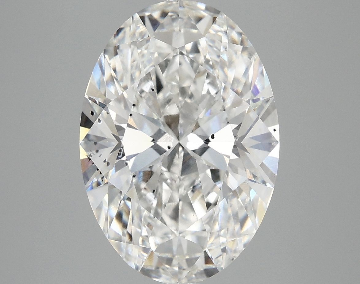 5.05 ct. oval Lab Grown Diamond front image