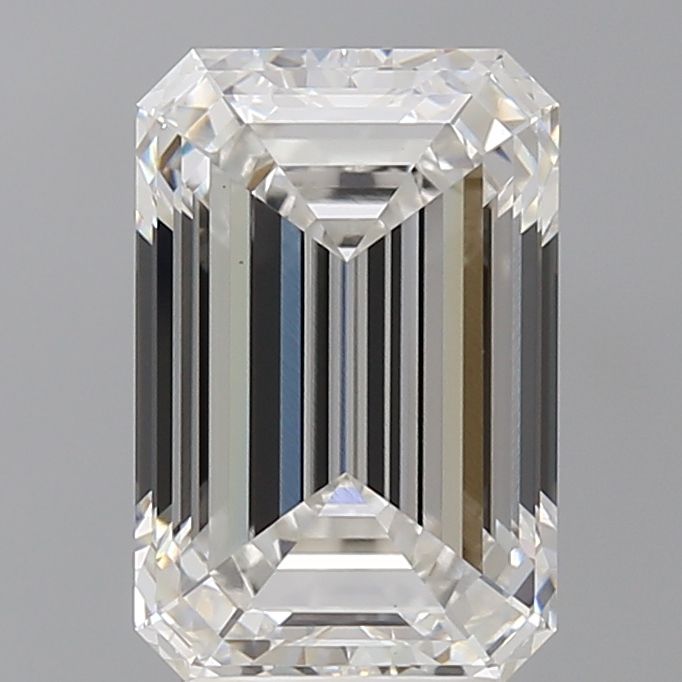 4.09 ct. emerald Lab Grown Diamond front image