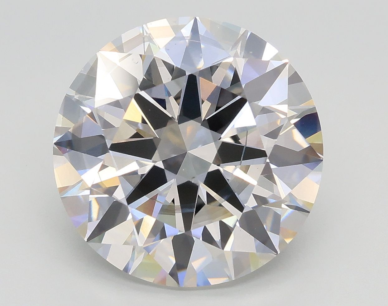 6.04 ct. round Lab Grown Diamond front image
