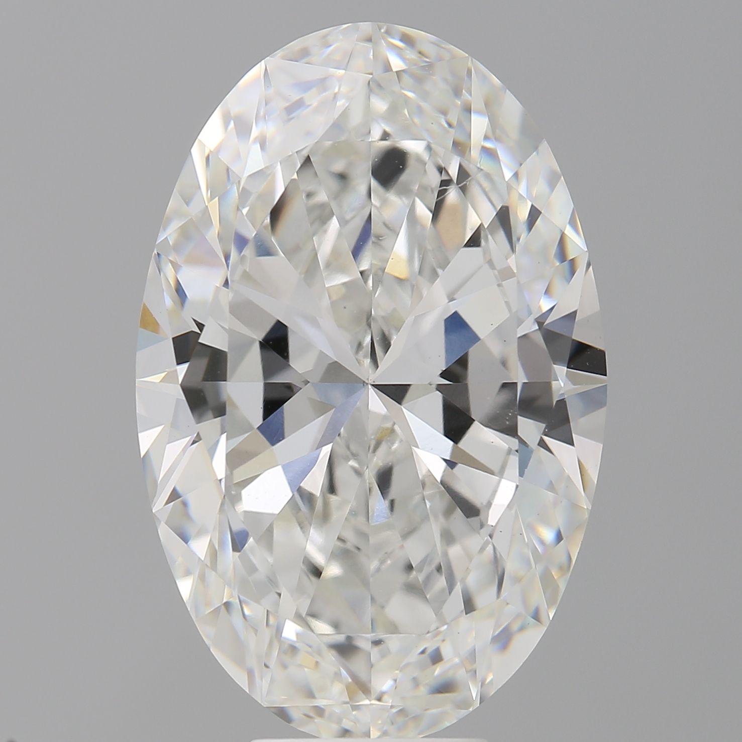 9.01 ct. oval Lab Grown Diamond front image