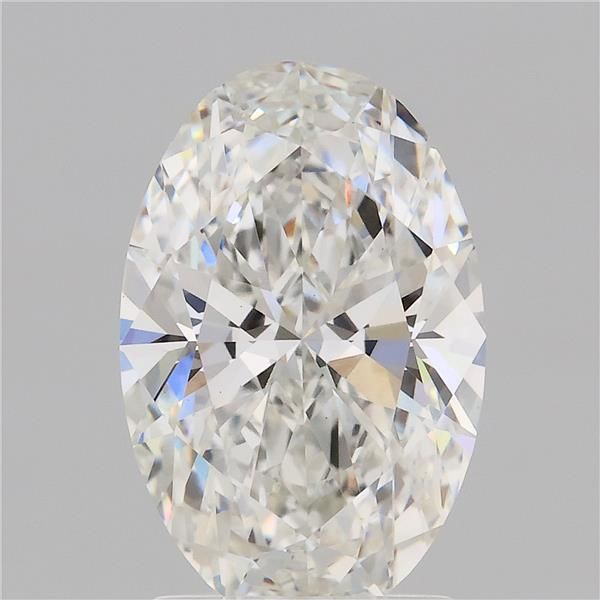 2.10 ct. oval Lab Grown Diamond front image