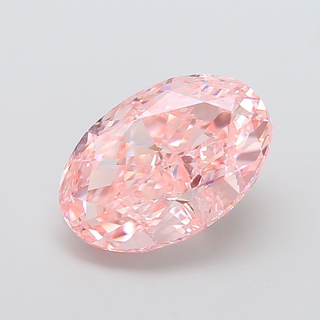 11.04 ct. oval Lab Grown Diamond front image