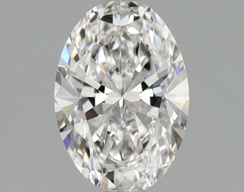 1.10 ct. oval Lab Grown Diamond front image