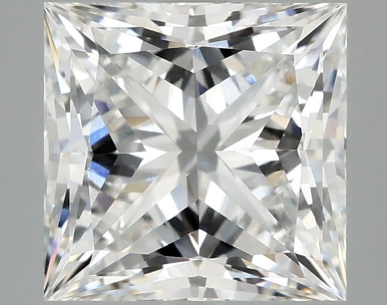 4.09 ct. princess Lab Grown Diamond front image