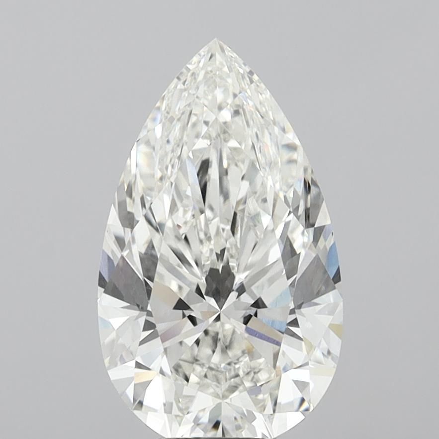 7.03 ct. pear Lab Grown Diamond front image