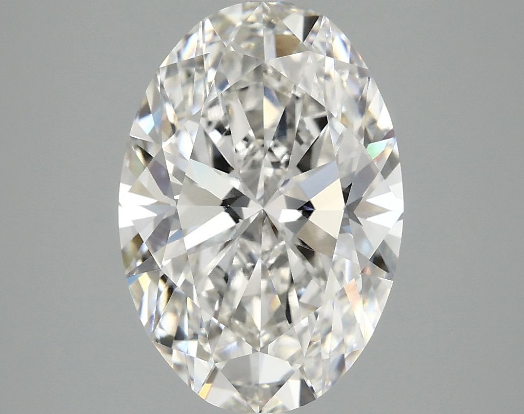3.86 ct. oval Lab Grown Diamond front image