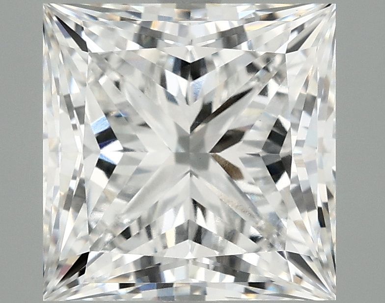 4.18 ct. princess Lab Grown Diamond front image