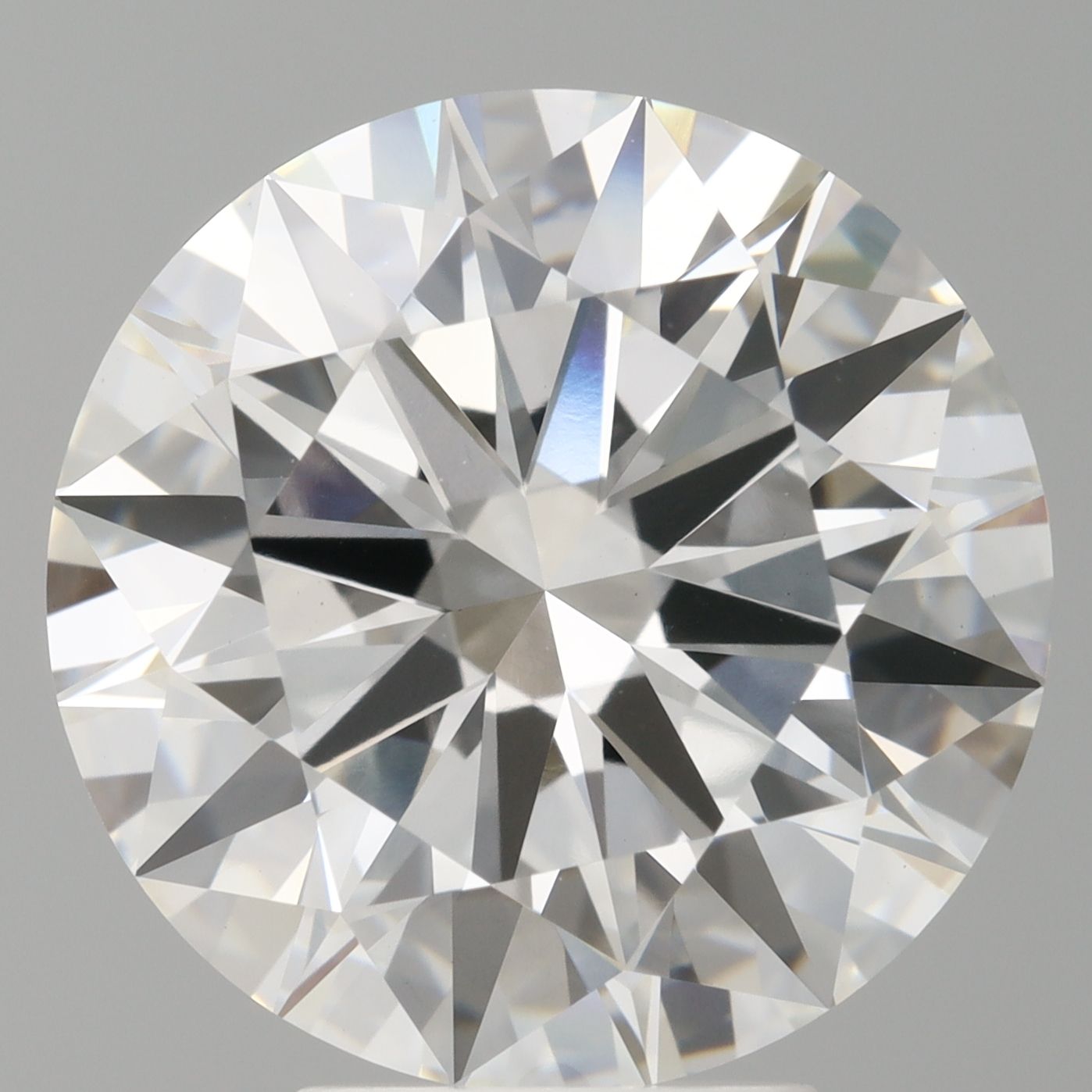 5.55 ct. round Lab Grown Diamond front image