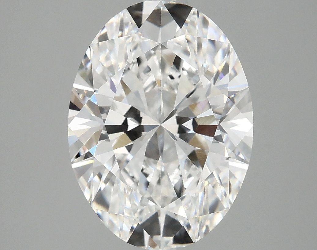 3.95 ct. oval Lab Grown Diamond front image