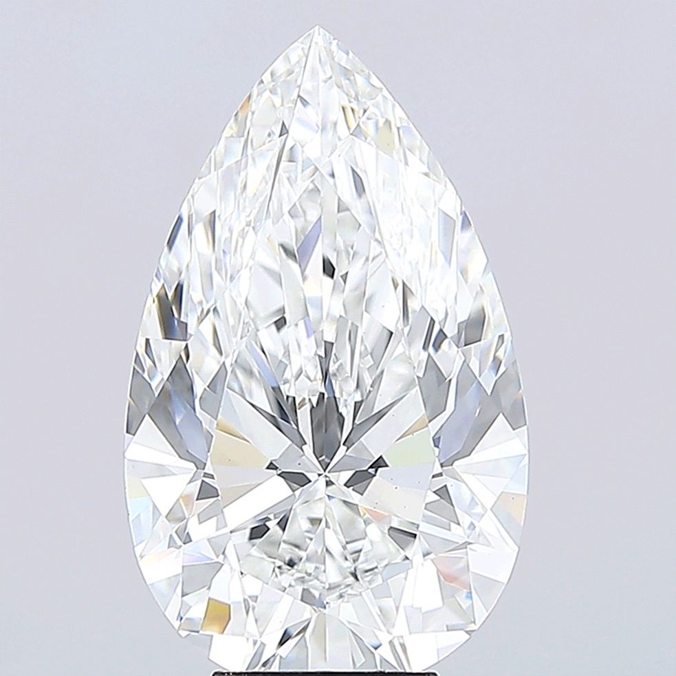 7.06 ct. pear Lab Grown Diamond front image
