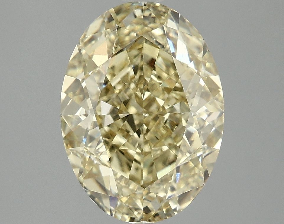 4.05 ct. oval Lab Grown Diamond front image
