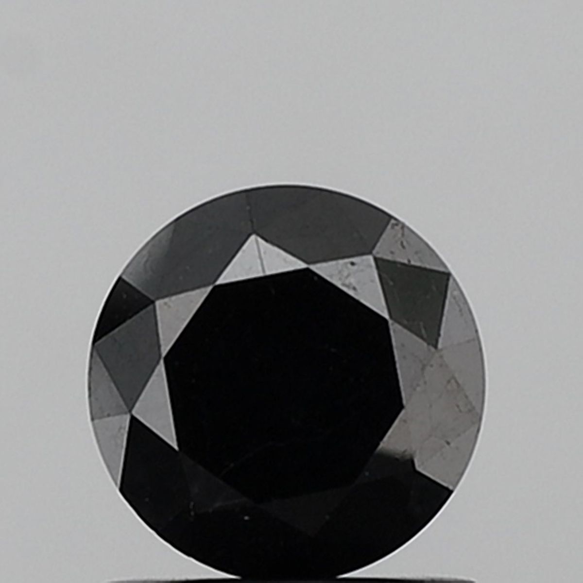 1.19 Carat Round Diamond Black VVS2