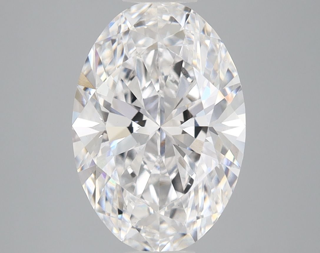 3.07 ct. oval Lab Grown Diamond front image