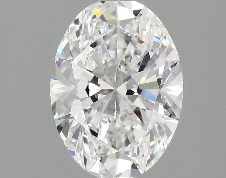 1.56 ct. oval Lab Grown Diamond front image