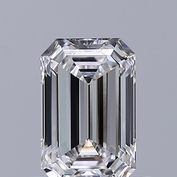 0.59 ct. emerald Lab Grown Diamond front image