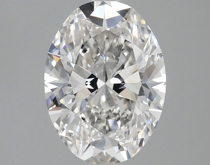 2.06 ct. oval Lab Grown Diamond front image