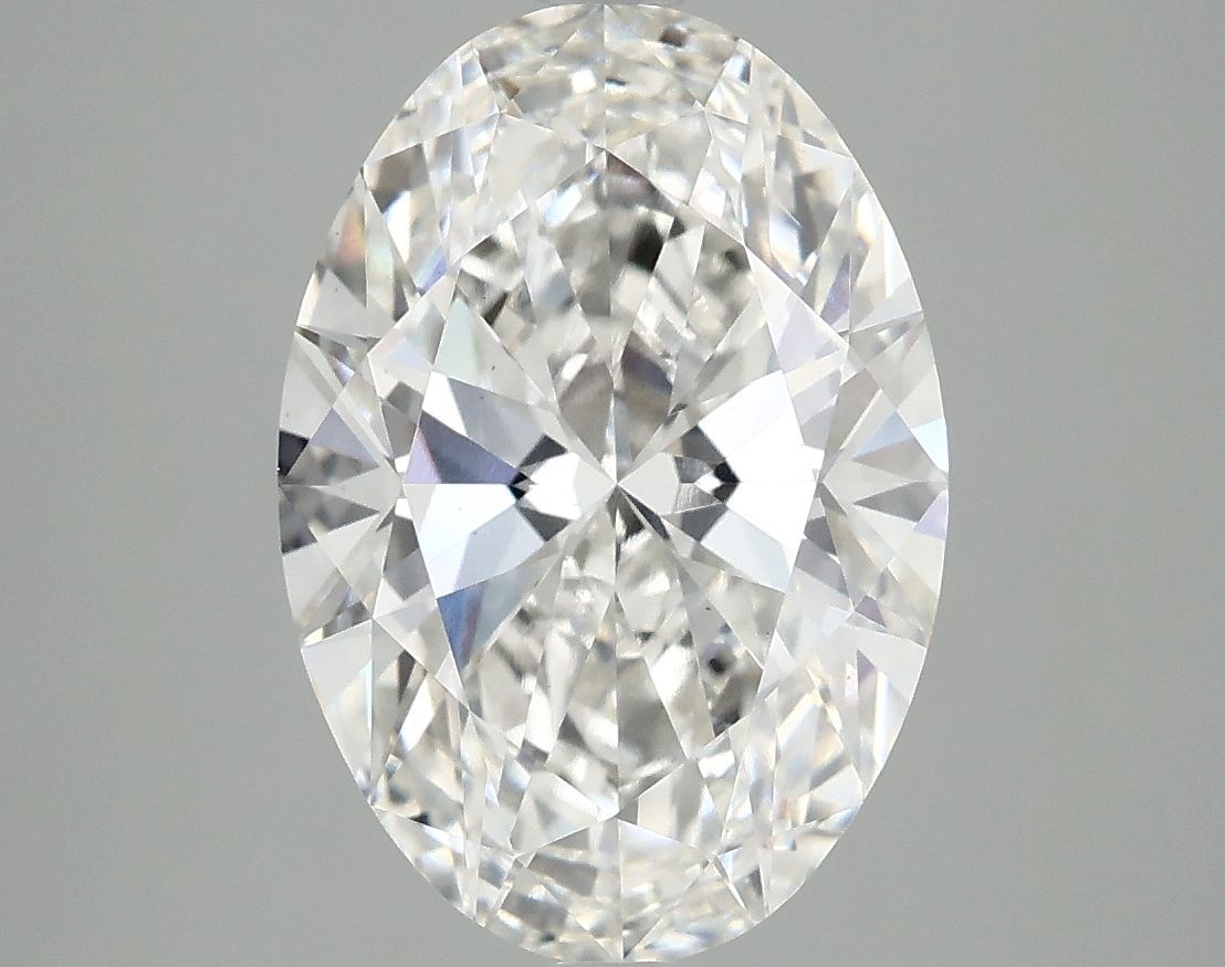 3.97 ct. oval Lab Grown Diamond front image
