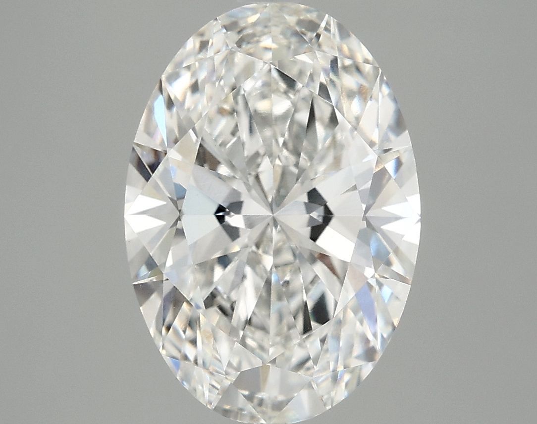 3.83 ct. oval Lab Grown Diamond front image