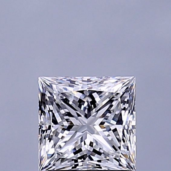1.10 ct. princess Lab Grown Diamond front image