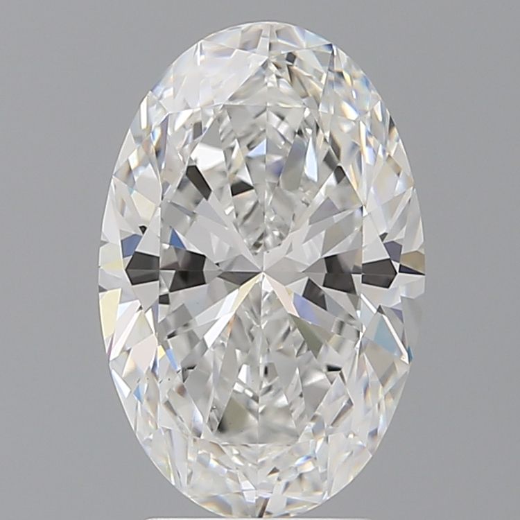 3.56 ct. oval Lab Grown Diamond front image