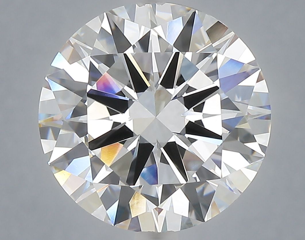 6.01 ct. round Lab Grown Diamond front image