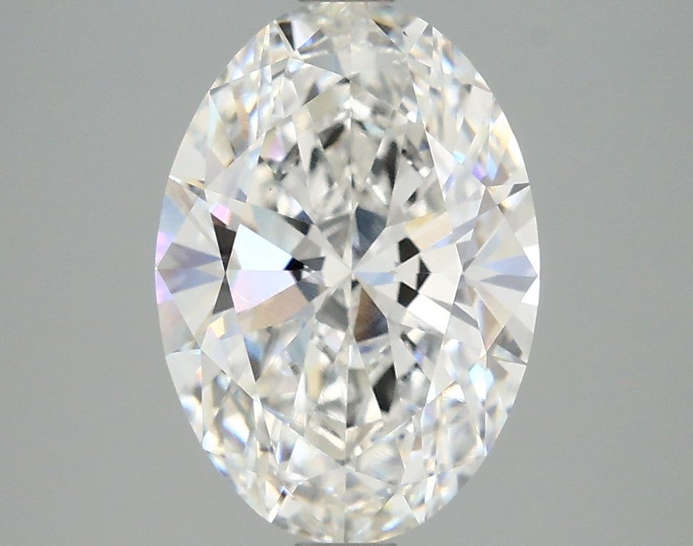 2.81 ct. oval Lab Grown Diamond front image