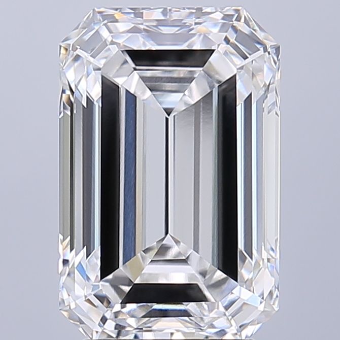 3.58 ct. emerald Lab Grown Diamond front image
