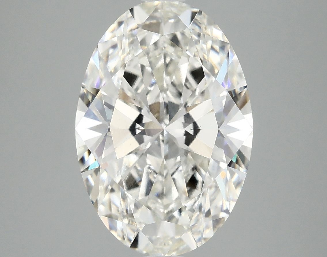 4.02 ct. oval Lab Grown Diamond front image