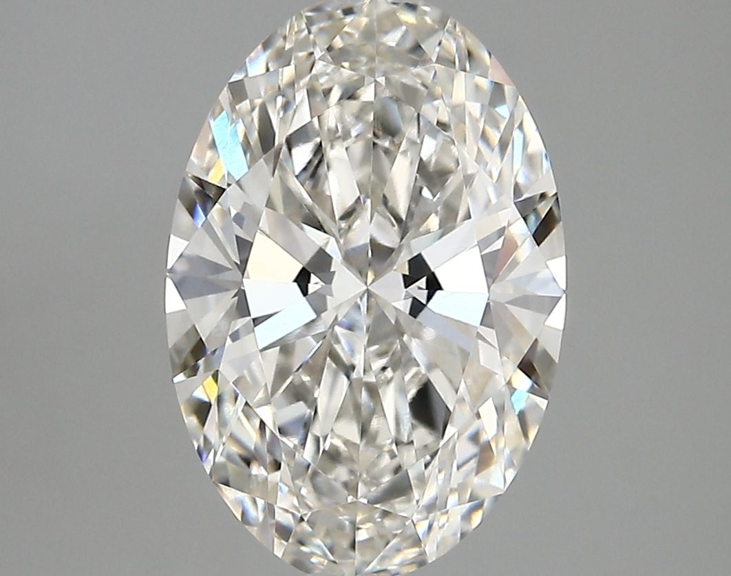3.22 ct. oval Lab Grown Diamond front image