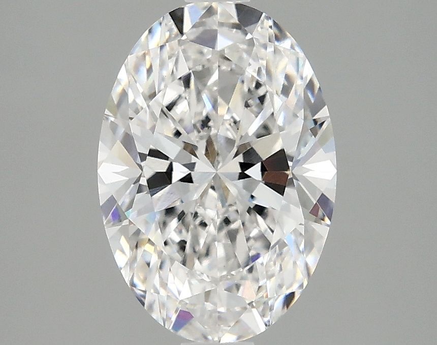 2.10 ct. oval Lab Grown Diamond front image