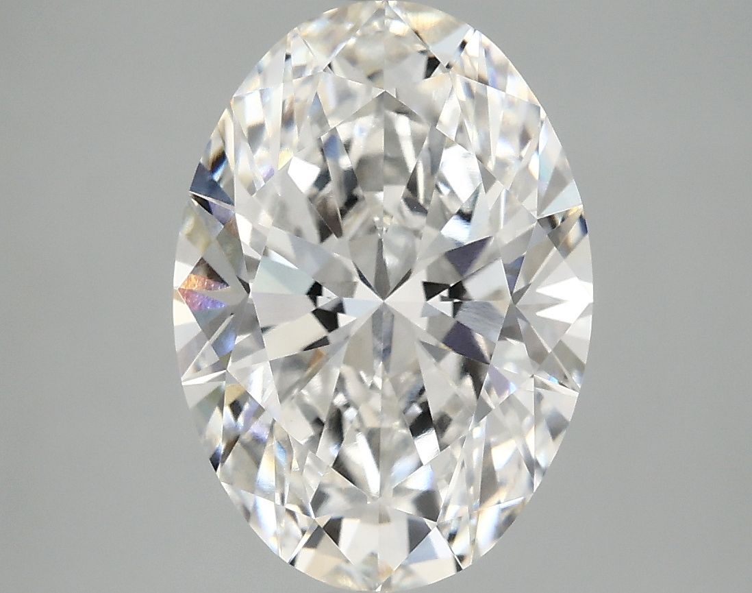 4.10 ct. oval Lab Grown Diamond front image