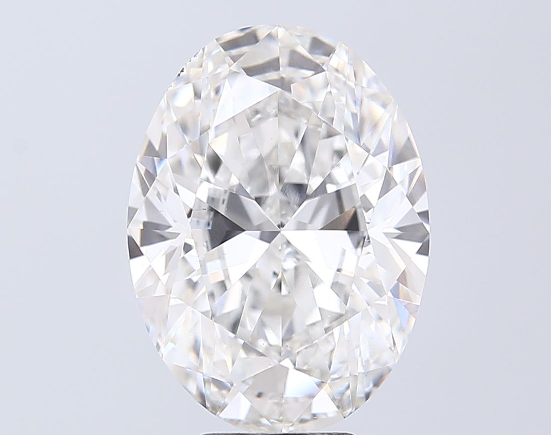 7.01 ct. oval Lab Grown Diamond front image