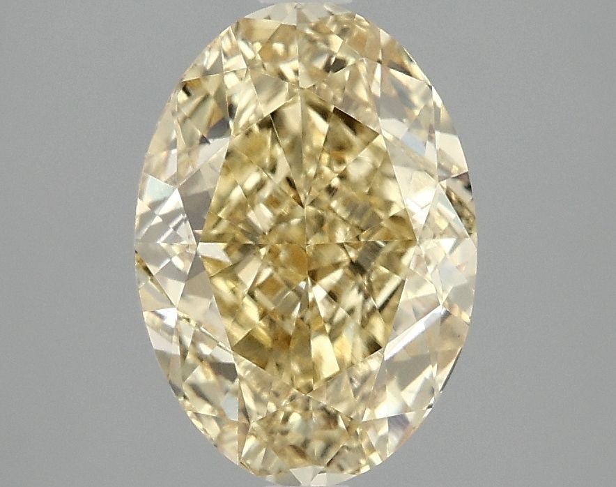 3.03 ct. oval Lab Grown Diamond front image