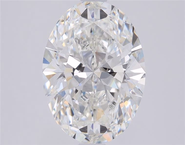 3.25 ct. oval Lab Grown Diamond front image