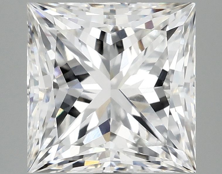 3.90 ct. princess Lab Grown Diamond front image