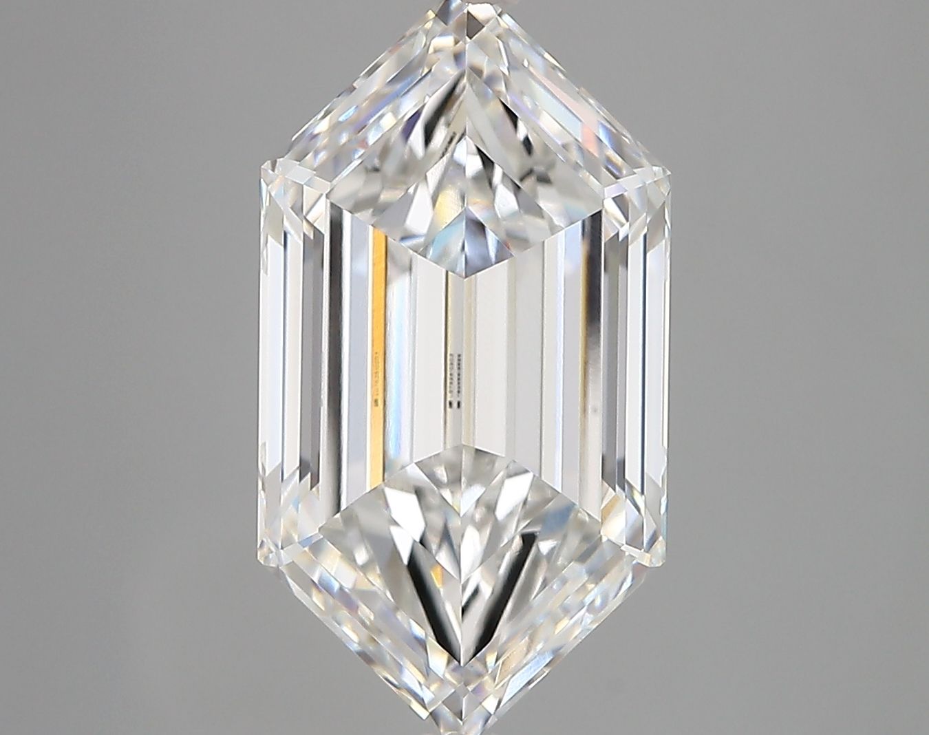 5.02 ct lab-grown Hexagonal Diamond