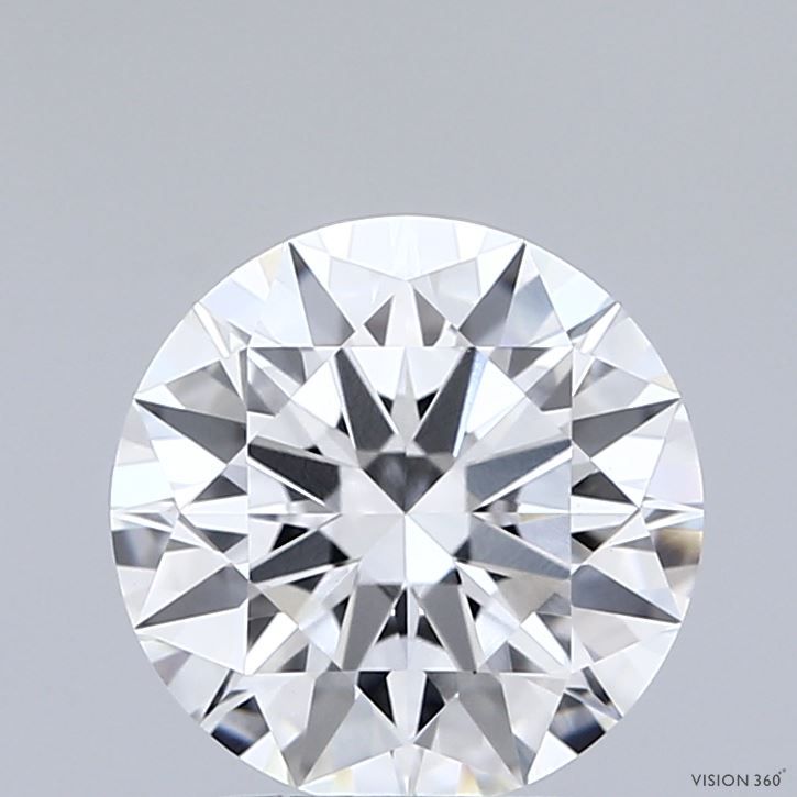 2.01 ct. round Lab Grown Diamond front image