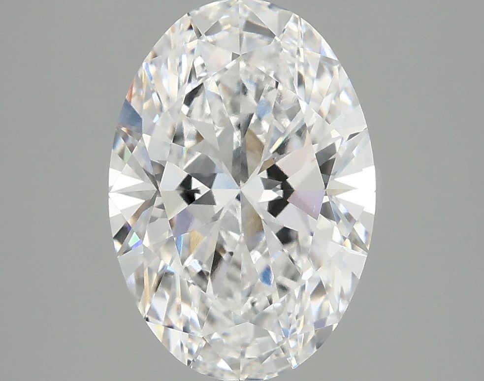 2.93 ct. oval Lab Grown Diamond front image