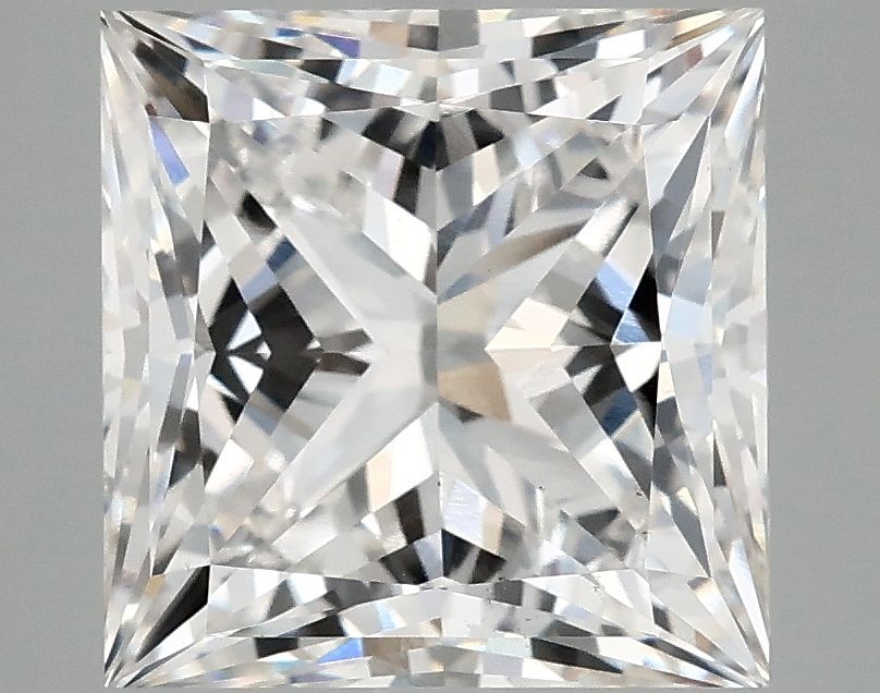 4.87 ct. princess Lab Grown Diamond front image