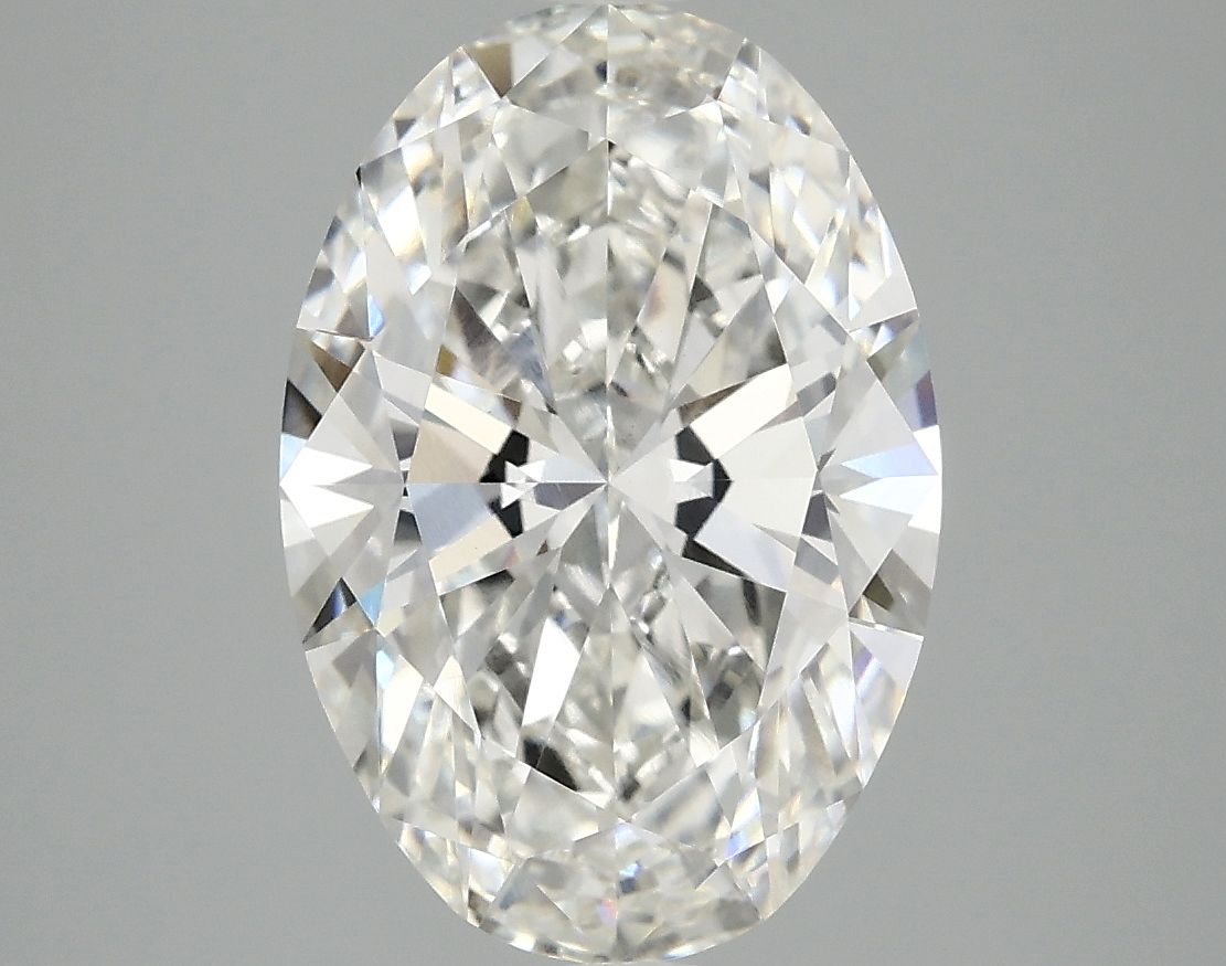 3.90 ct. oval Lab Grown Diamond front image
