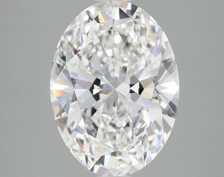 2.86 ct. oval Lab Grown Diamond front image